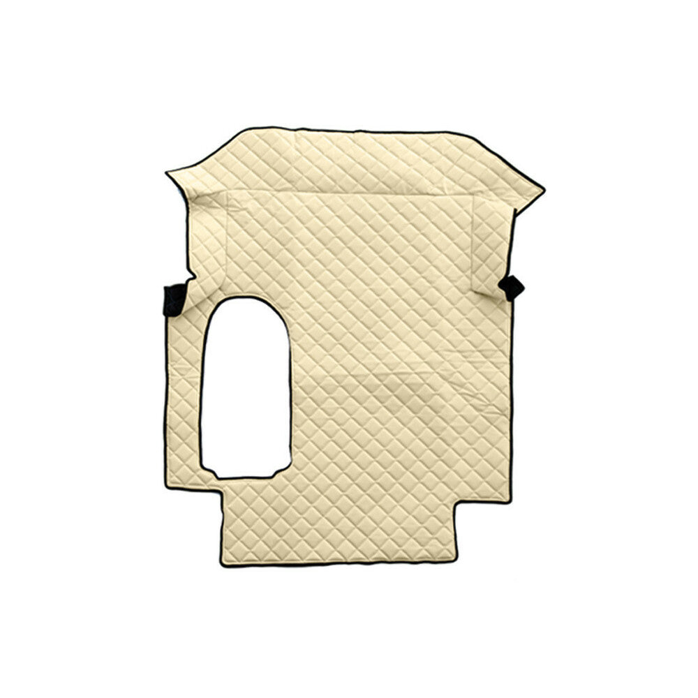 96351 - Tappeto centrale in Skeentex - Panna - compatibile per Man TGA (03/99>05/10) cabina larga