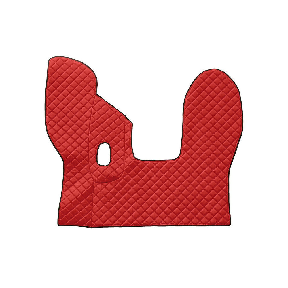 96470 - Tappeto centrale in Skeentex - Rosso - compatibile per Daf CF (07/13>) manuale, Euro 6