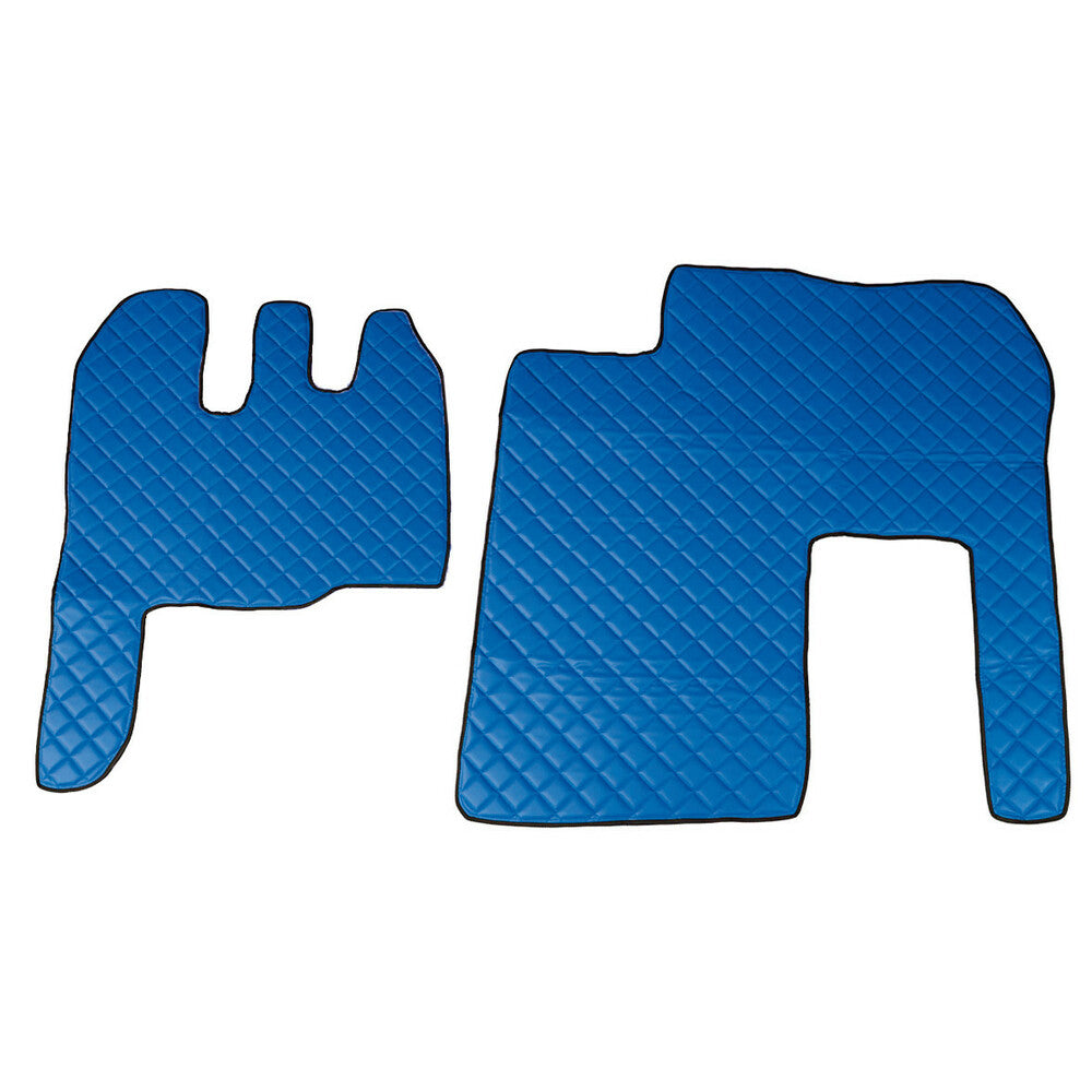 96520 - Tappeto unico in Skeentex - Blu - compatibile per Renault Magnum (01/01>06/13) manuale