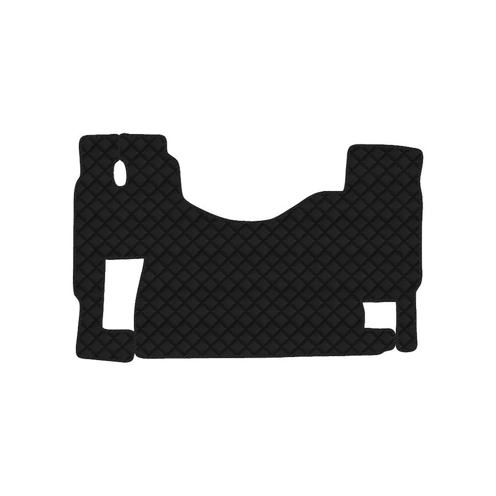 96533 - Tappeto unico in Skeentex - Nero - compatibile per Mercedes Actros MP2 (04/03>12/08) no tunnel, sedile fisso - Mercedes Actros MP3 (06/08>12/13) no tunnel, sedile fisso