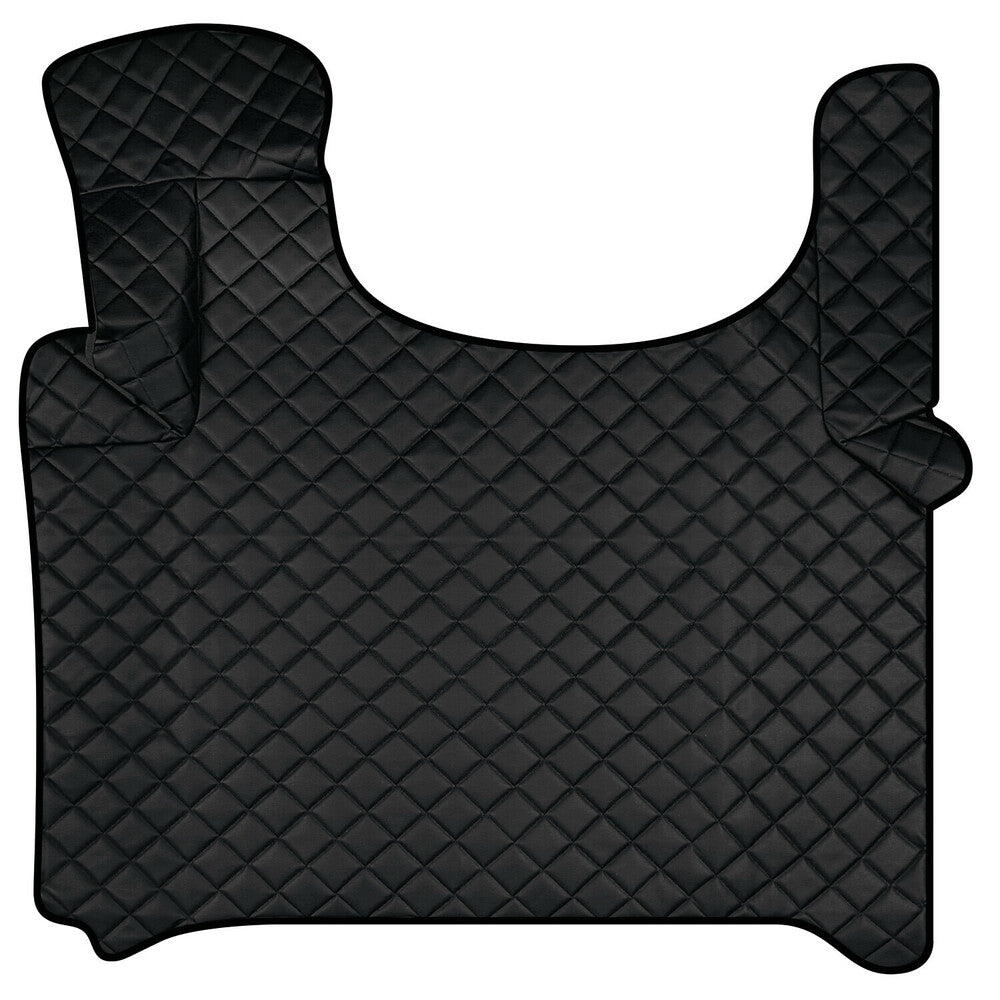 96556 - Tappeto centrale in Skeentex - Nero - compatibile per Man TGX (07/20>)