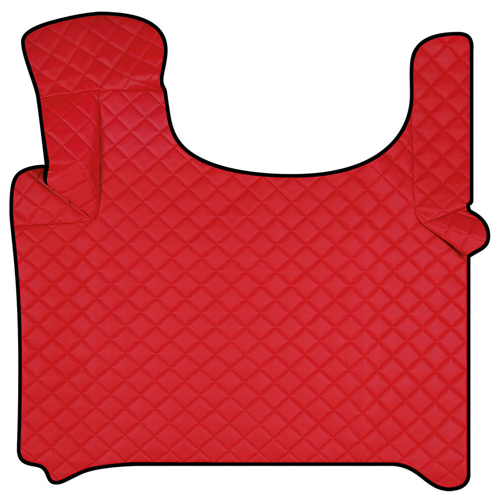 96557 - Tappeto centrale in Skeentex - Rosso - compatibile per Man TGX (07/20>)