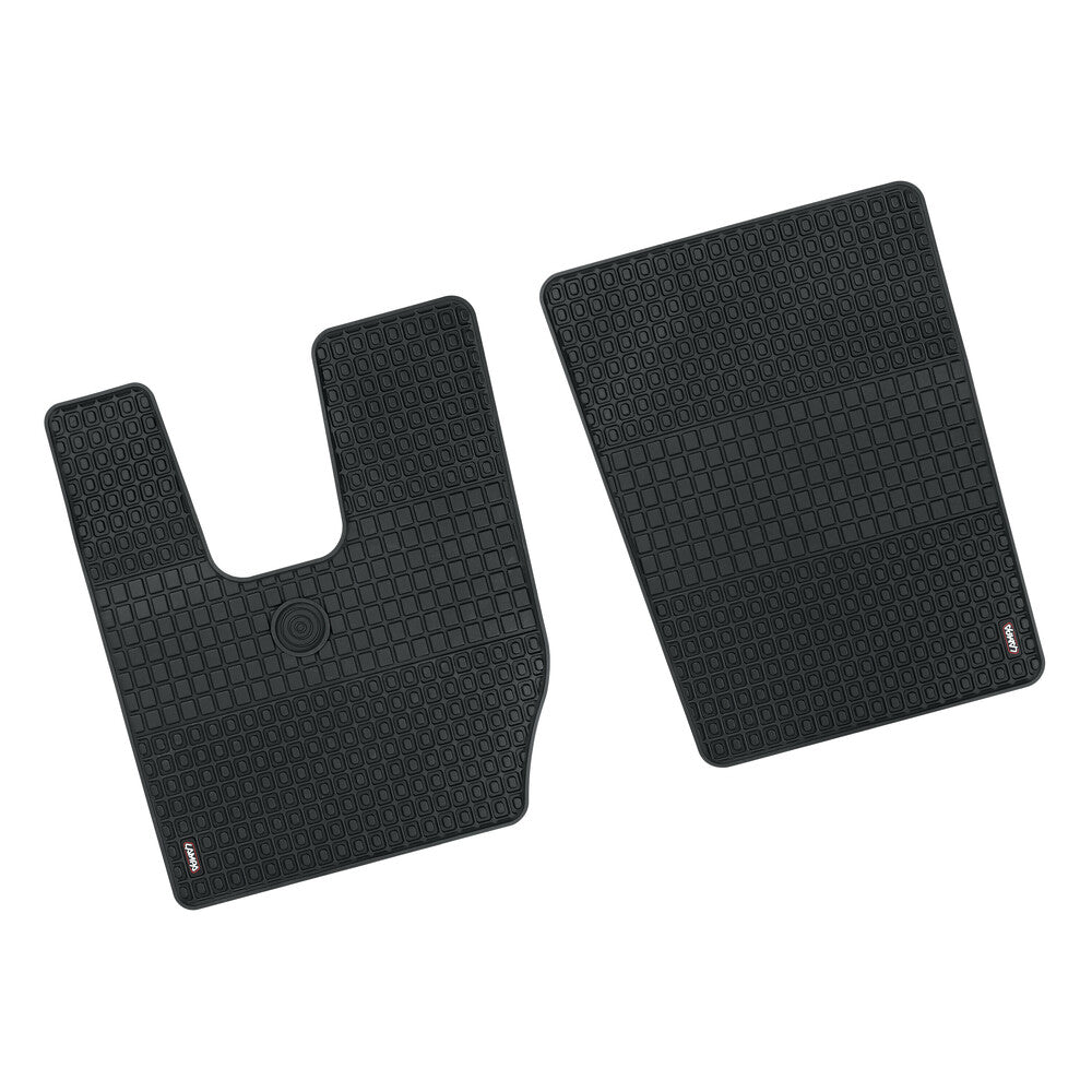 97328 - Coppia tappeti su misura in Eco Gomma per camion - compatibile per Iveco S-Way (10/19>)