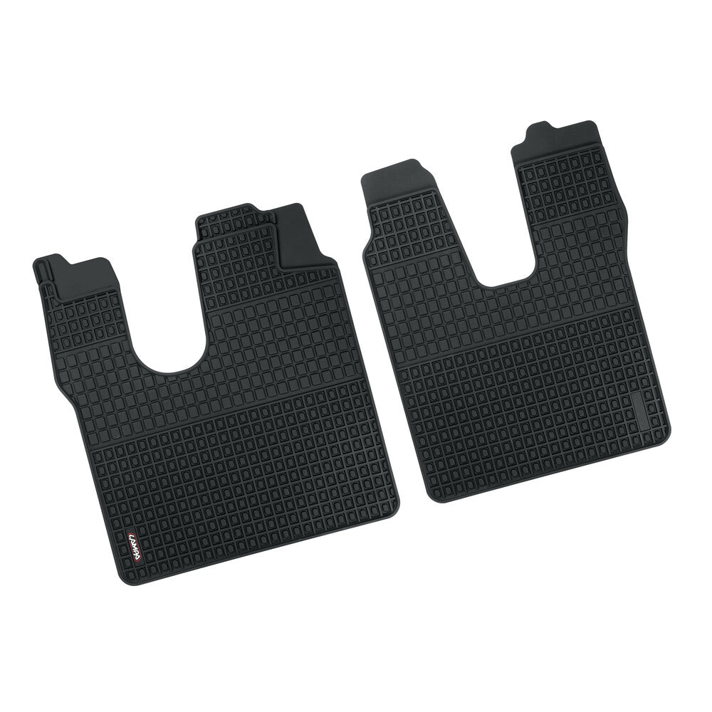 97332 - Coppia tappeti su misura in Eco Gomma per camion - compatibile per Man TGL (05/05>10/21) cab. C - Man TGM (10/05>10/21) cab. C - Man TGS (09/07>10/21) cab. L/XL - Man TGL (11/21>) cab. C - Man TGM (11/21>) cab. C - Man TGS (11/21>) cab. L/XL