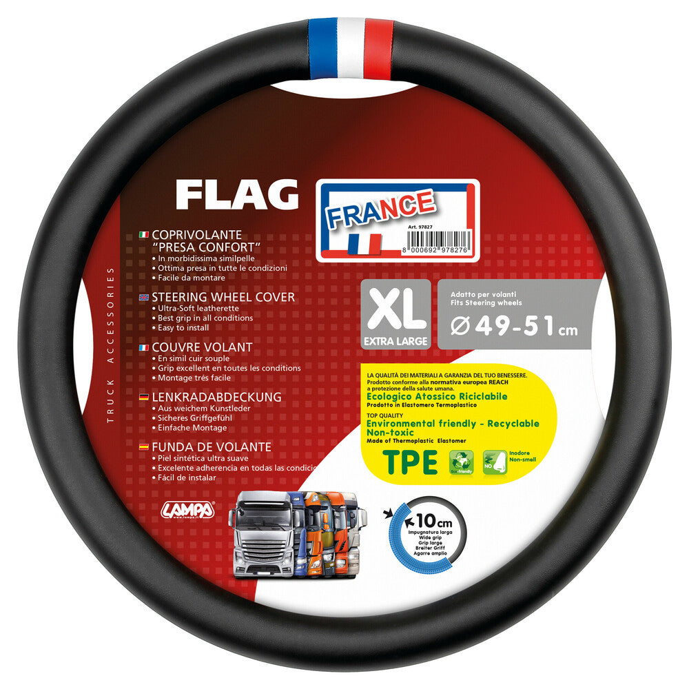 97827 - Flag Francia, coprivolante in Skeentex - XL - Ø 49/51 cm