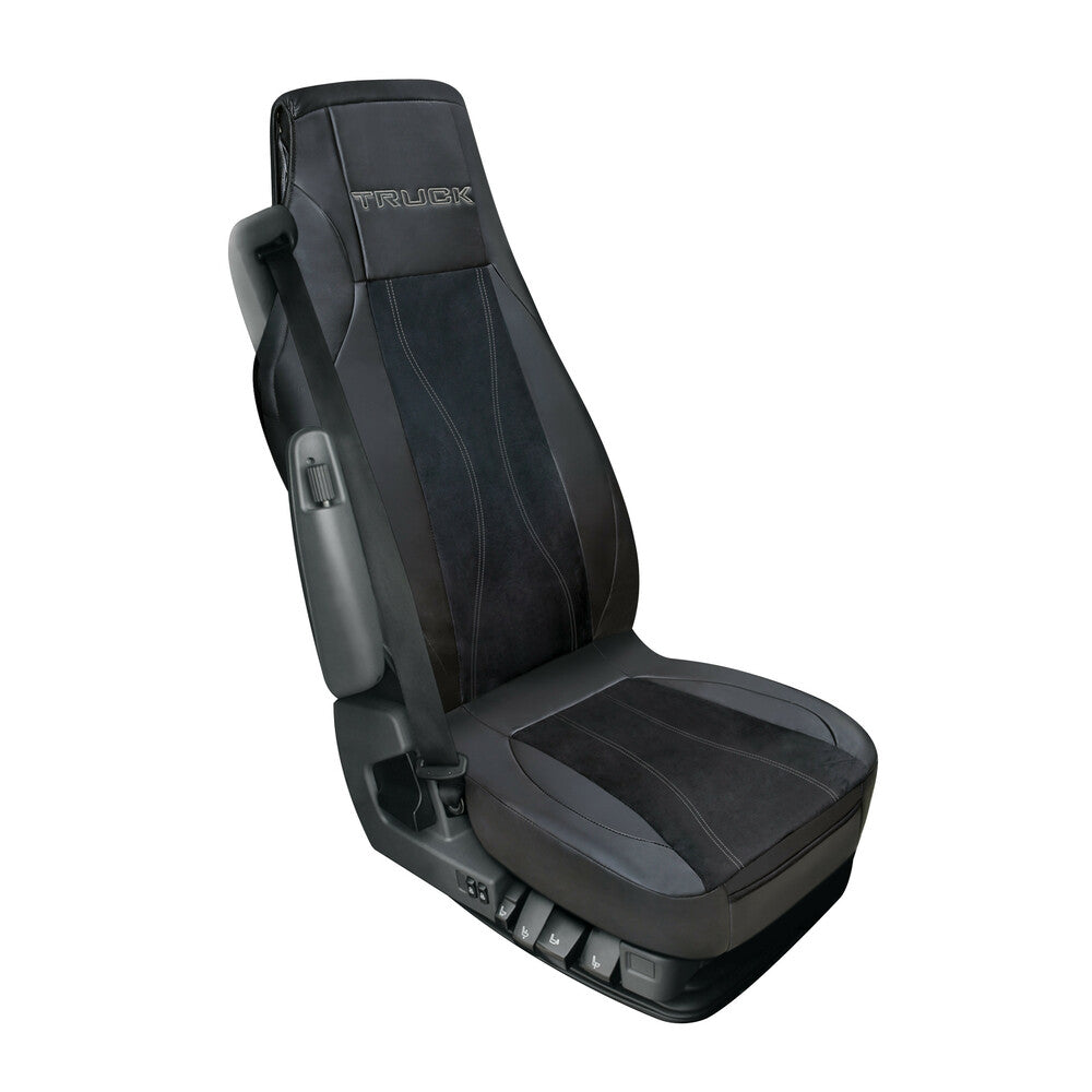 97997 - Luana, coprisedile in Skeentex per camion - Nero/Grigio