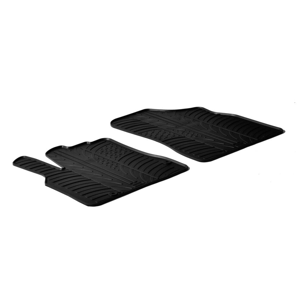 98402 - Set tappeti su misura in gomma - compatibile per Citroen Berlingo (04/08>05/18) - Citroen Berlingo Multispace (04/08>08/18) - Peugeot Partner (04/08>08/18) - Peugeot Partner Tepee (05/08>08/18)