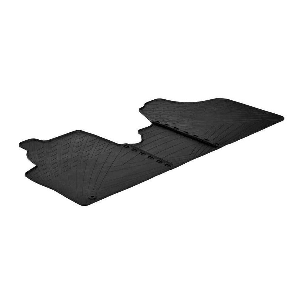 98403 - Set tappeti su misura in gomma - compatibile per Citroen Jumpy (01/07>03/16) - Fiat Scudo (01/07>04/16) - Peugeot Expert (01/07>03/16)