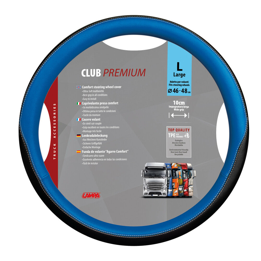98907 - Club, coprivolante in Skeentex - L - Ø 46/48 cm - Blu