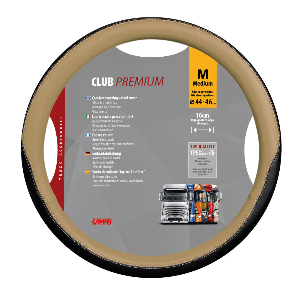 98914 - Club, coprivolante in Skeentex - M - Ø 44/46 cm - Beige