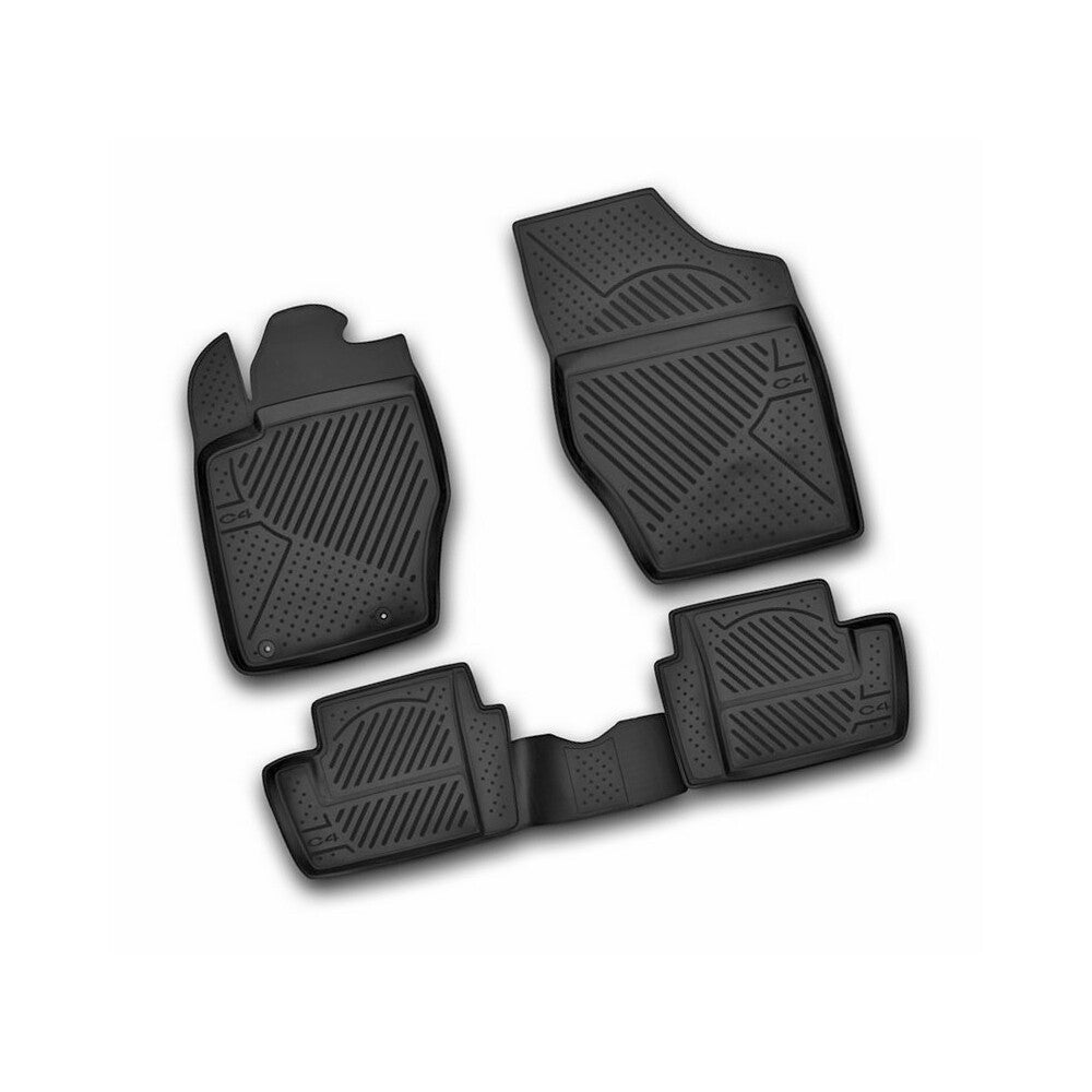 NV00087 - Set tappeti su misura in TPE - compatibile per Citroen C4 3p (01/05>10/10) - Citroen C4 5p (01/05>10/10)