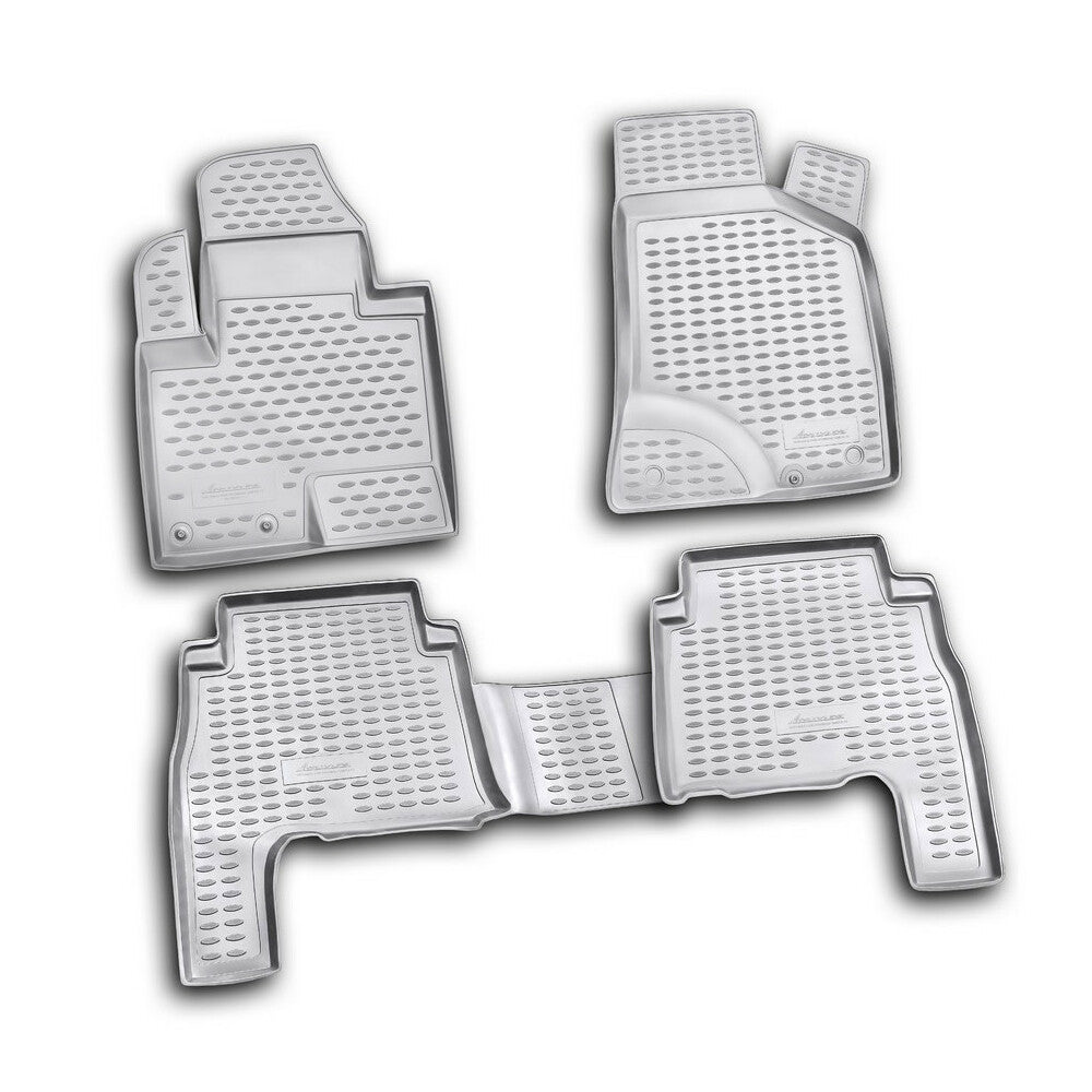 NV00216 - Set tappeti su misura in TPE - compatibile per Hyundai Santa Fe (03/11>09/12)