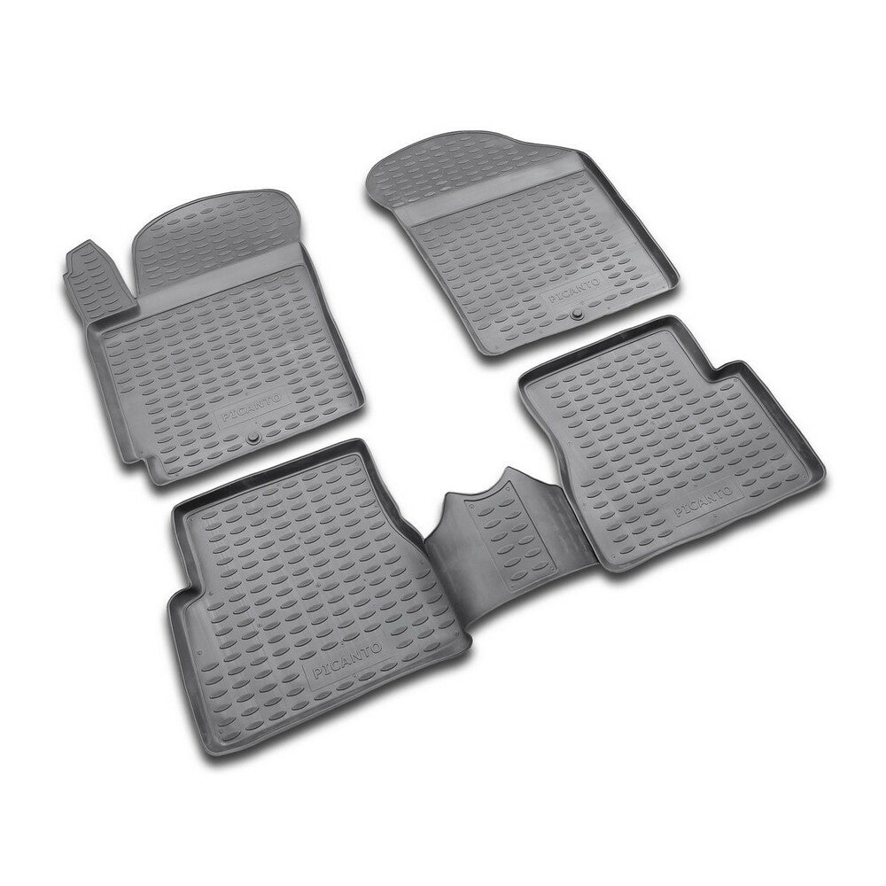 NV00242 - Set tappeti su misura in TPE - compatibile per Kia Picanto (04/04>04/11)