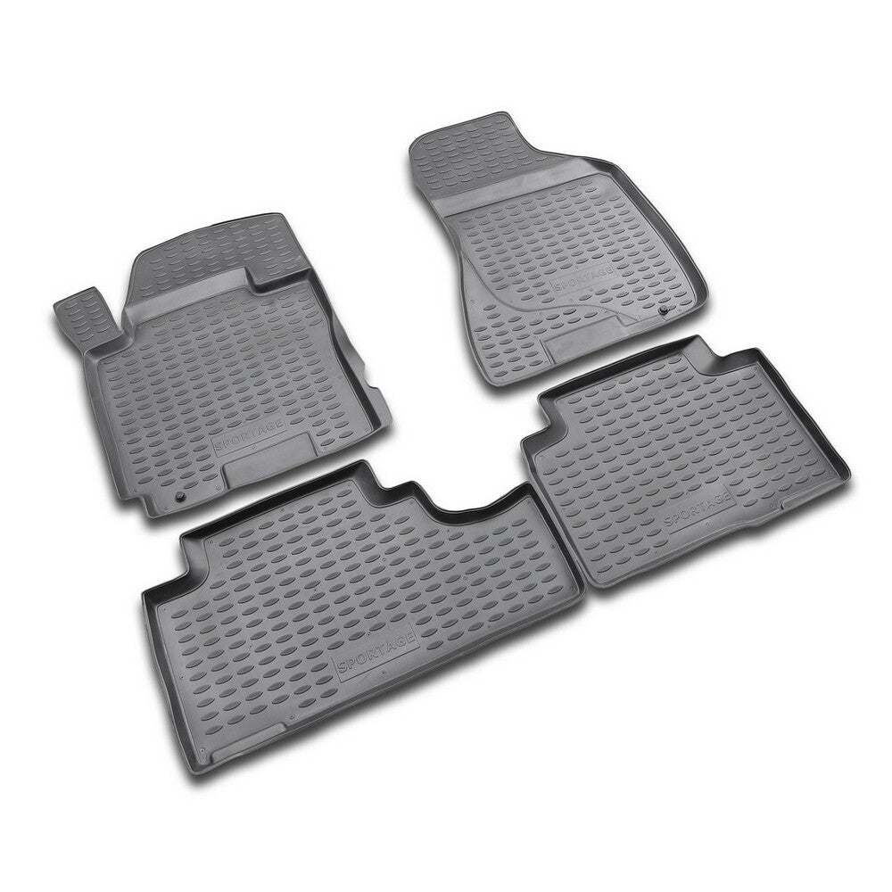 NV00248 - Set tappeti su misura in TPE - compatibile per Kia Sportage (11/04>08/10)