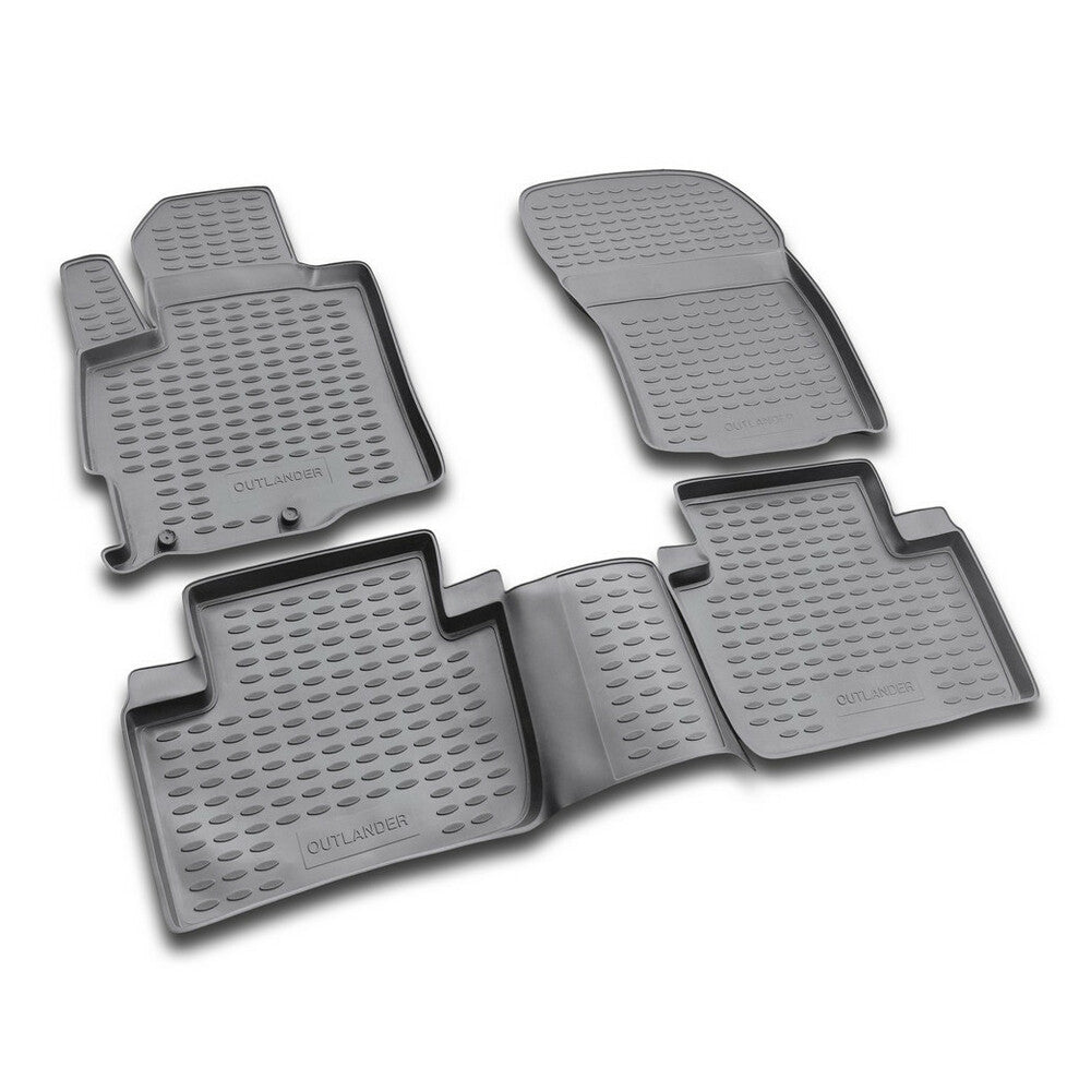 NV00326 - Set tappeti su misura in TPE - compatibile per Mitsubishi Outlander (02/07>02/10)