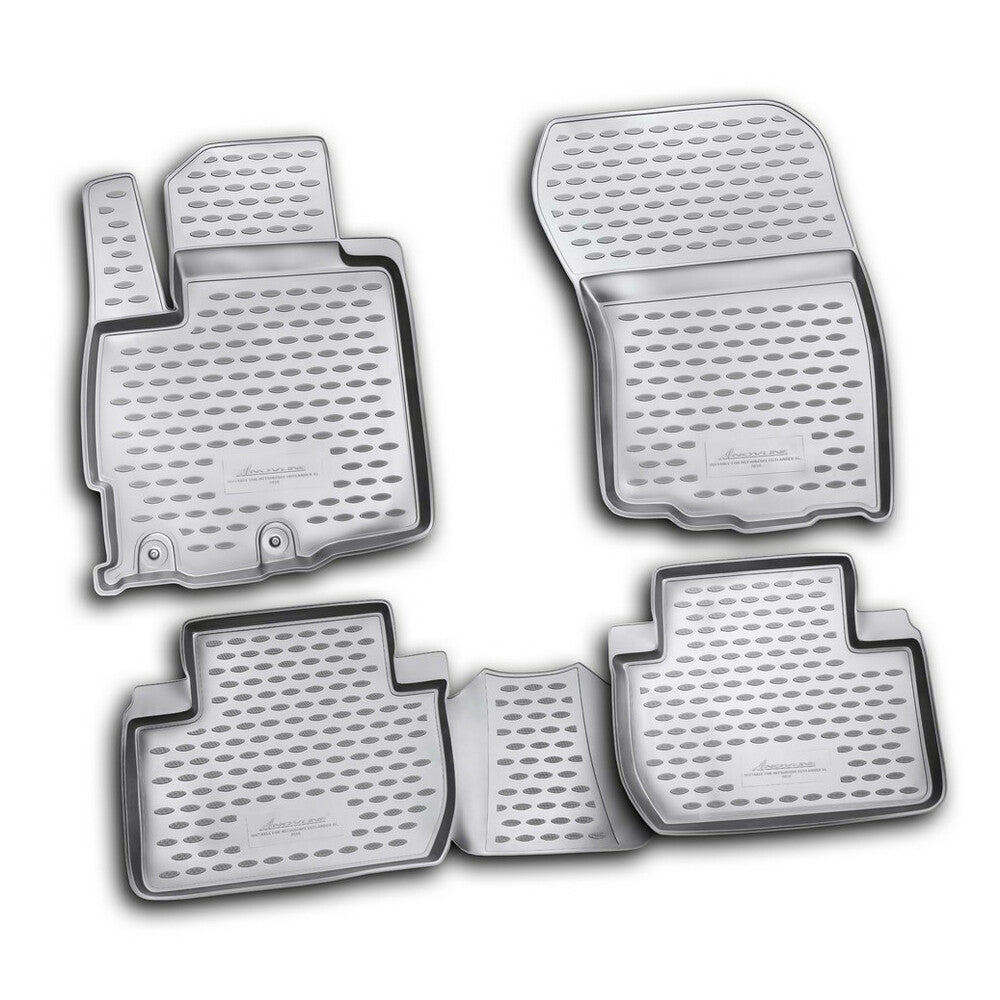 NV00327 - Set tappeti su misura in TPE - compatibile per Mitsubishi Outlander (03/10>09/12)