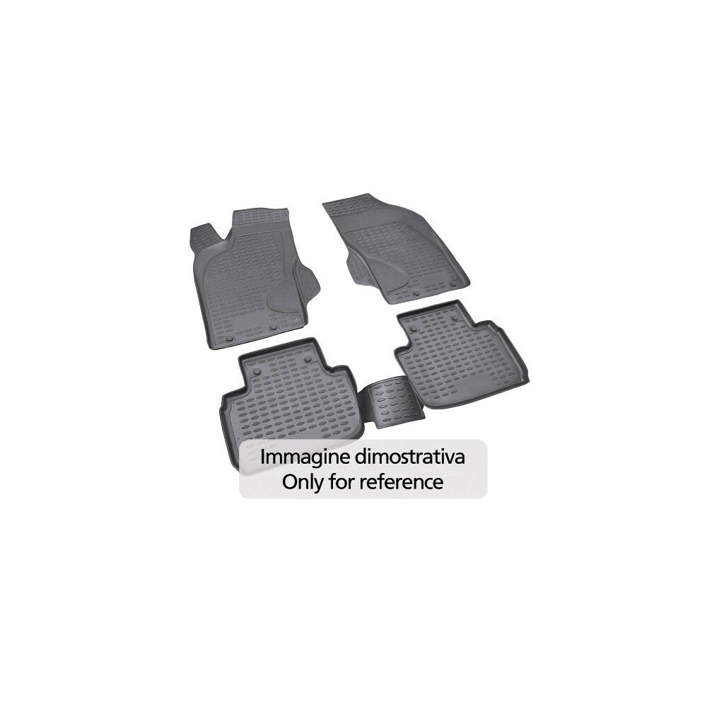 NV00340 - Set tappeti su misura in TPE - compatibile per Nissan Micra 3p (01/03>10/10) - Nissan Micra 5p (01/03>10/10)