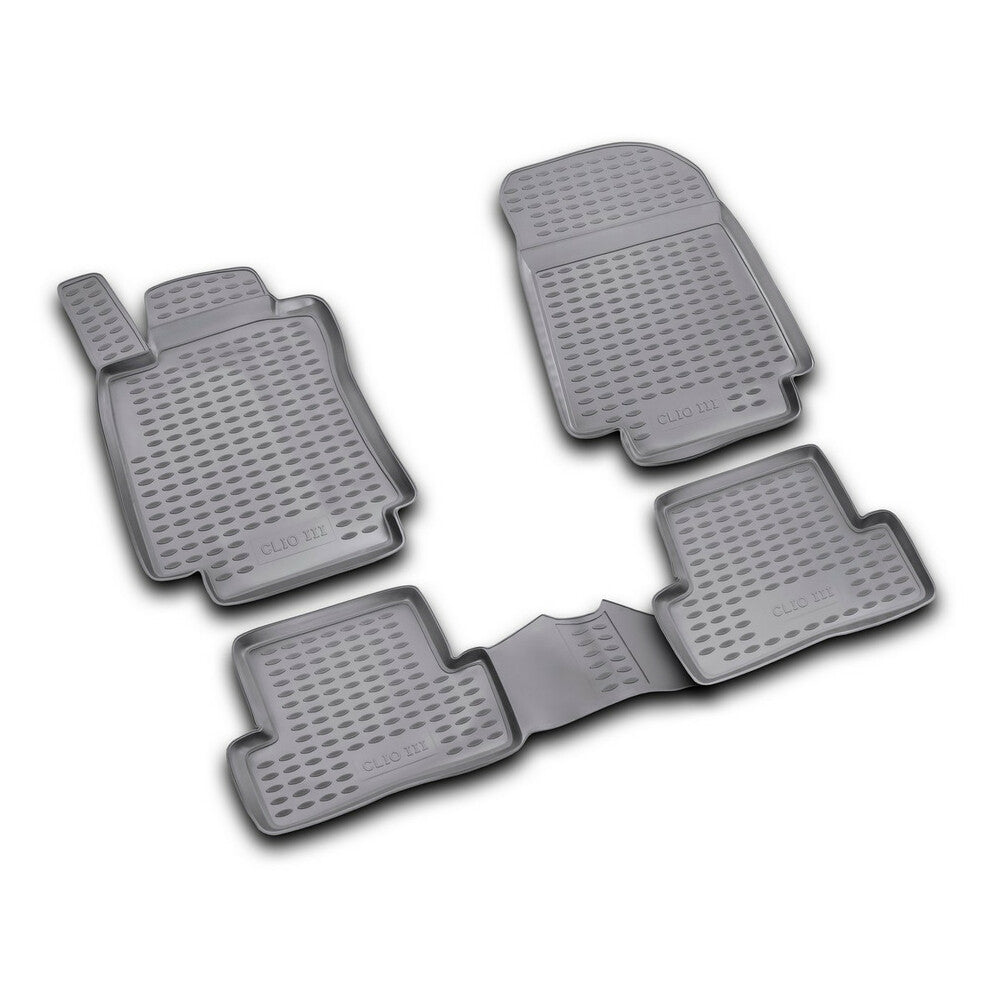 NV00400 - Set tappeti su misura in TPE - compatibile per Renault Clio III 3p (10/05>01/13) - Renault Clio III 5p (10/05>01/13)