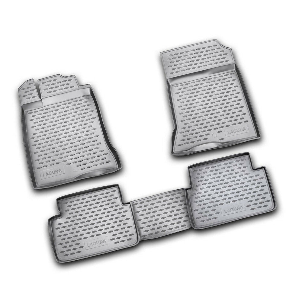NV00404 - Set tappeti su misura in TPE - compatibile per Renault Laguna III 5p (10/07>04/13) - Renault Laguna III Coupè (12/08>12/15)