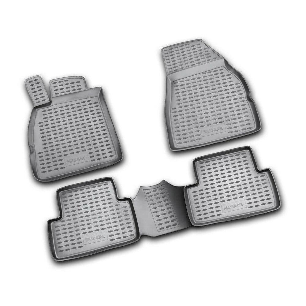 NV00405 - Set tappeti su misura in TPE - compatibile per Renault Megane II 3p (10/02>10/08) - Renault Megane II 4p (10/03>10/08) - Renault Megane II 5p (10/02>10/08) - Renault Megane II Grandtour (09/03>08/09) - Renault Thalia (11/08>06/14)