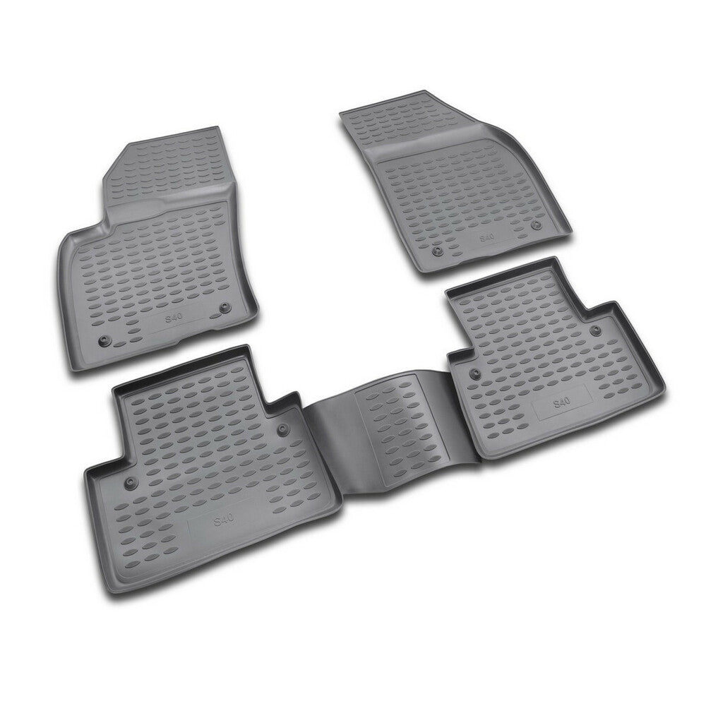 NV00511 - Set tappeti su misura in TPE - compatibile per Volvo S40 (01/04>12/12)