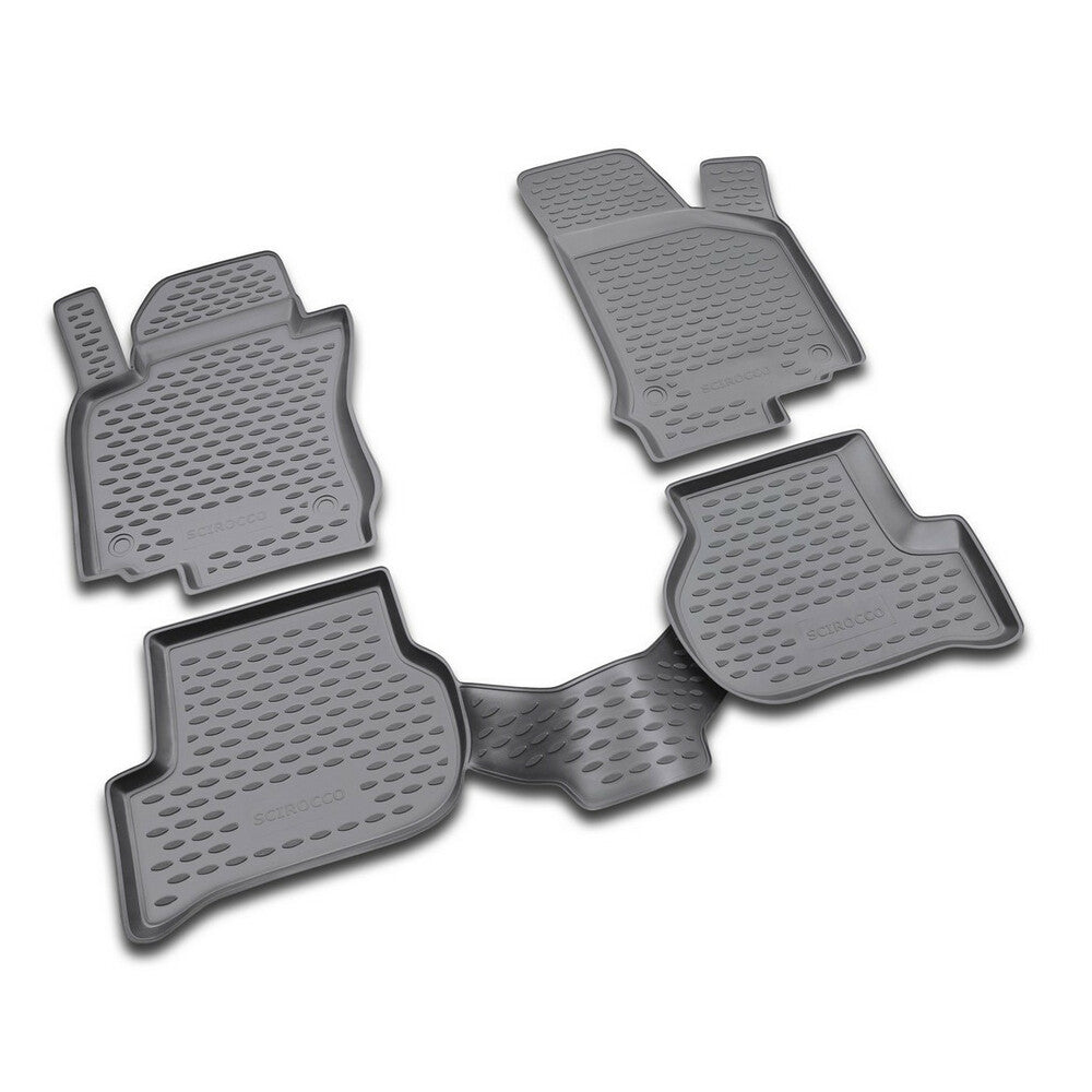 NV00542 - Set tappeti su misura in TPE - compatibile per Volkswagen Scirocco (10/08>09/17)