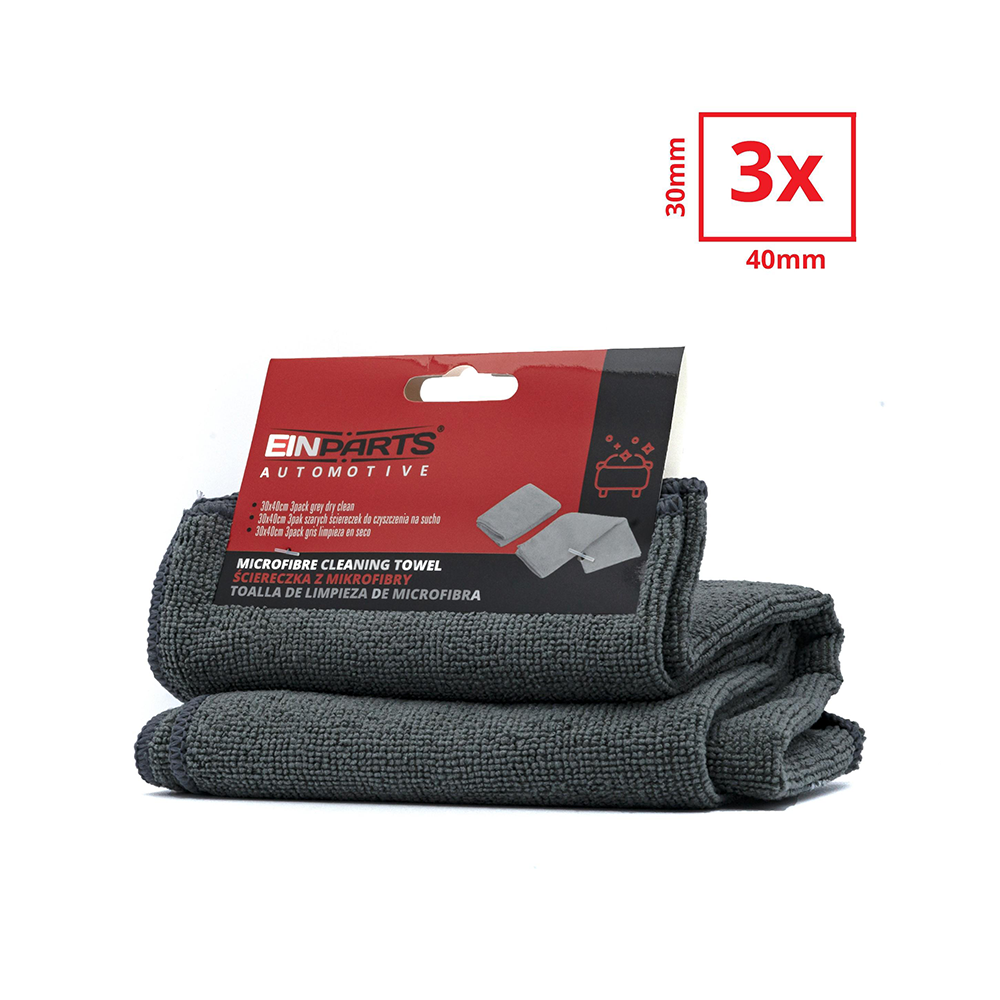 Kit 3x Panno Magico Microfibra 30x40