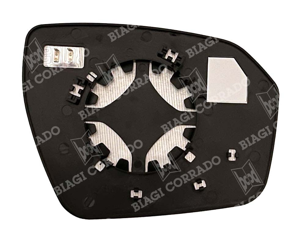 Piastra Vetro SPECCHIO RETROVISORE 1313 SPRC Sinistro SX Termico LAND ROVER EVOQUE 2011-2014