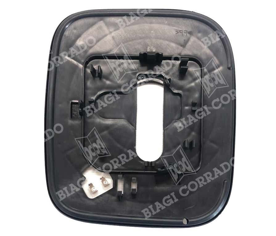 Piastra Vetro SPECCHIO RETROVISORE 1858 DPR Destro DX Termico MITSUBISHI PAJERO 2000-2006