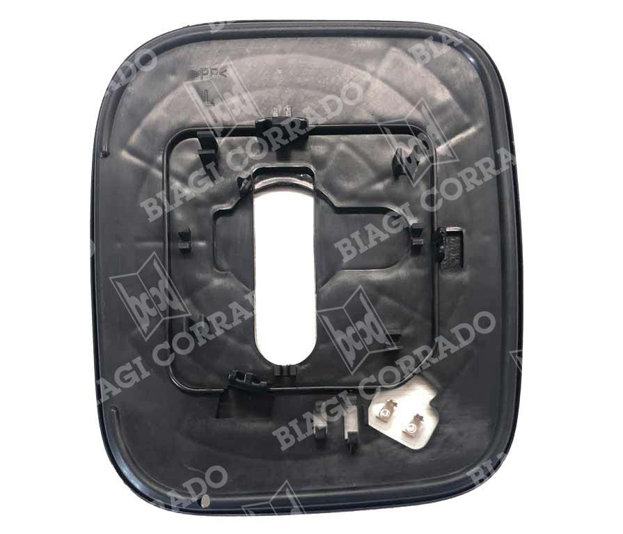 Piastra Vetro SPECCHIO RETROVISORE 1858 SPR Sinistro SX Termico MITSUBISHI PAJERO 2000-2006