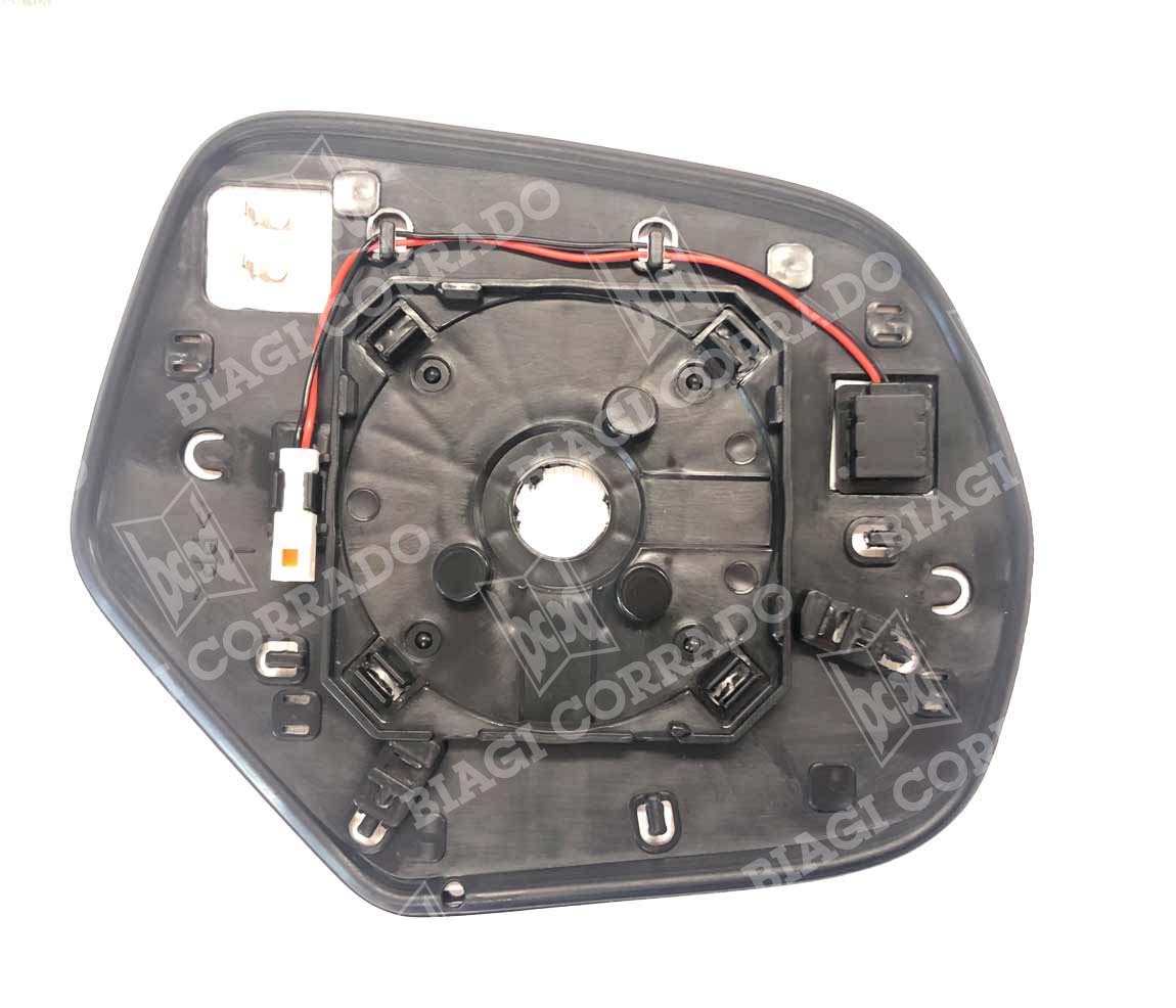 Piastra Vetro SPECCHIO RETROVISORE 1868 SPRX Sinistro SX Termico MITSUBISHI L200 2018-