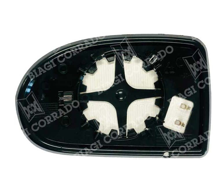 Piastra Vetro SPECCHIO RETROVISORE 2058 DPR Destro DX Termico JEEP COMPASS 2011-2016