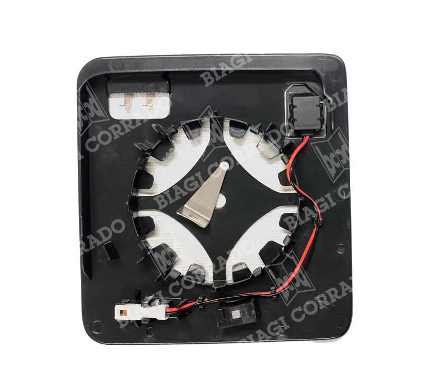 Piastra Vetro SPECCHIO RETROVISORE 2062 SPRX Sinistro SX Termico JEEP WRANGLER 2021-