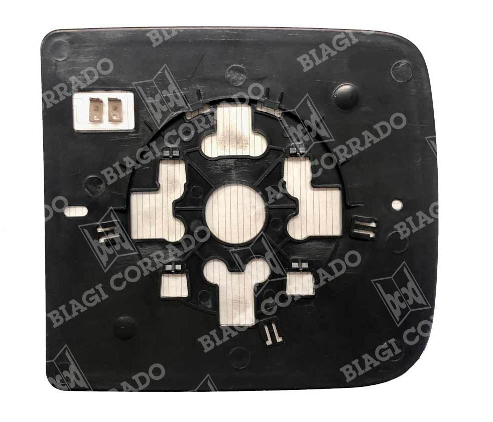 Piastra Vetro SPECCHIO RETROVISORE 2156 DPR Destro DX Termico RAM 1500 2009-2018