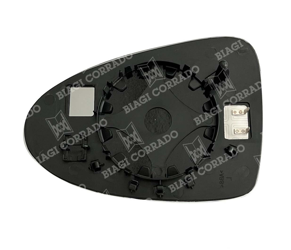 Piastra Vetro SPECCHIO RETROVISORE 2801 DPR Destro DX Termico BYD SEAL 2022-