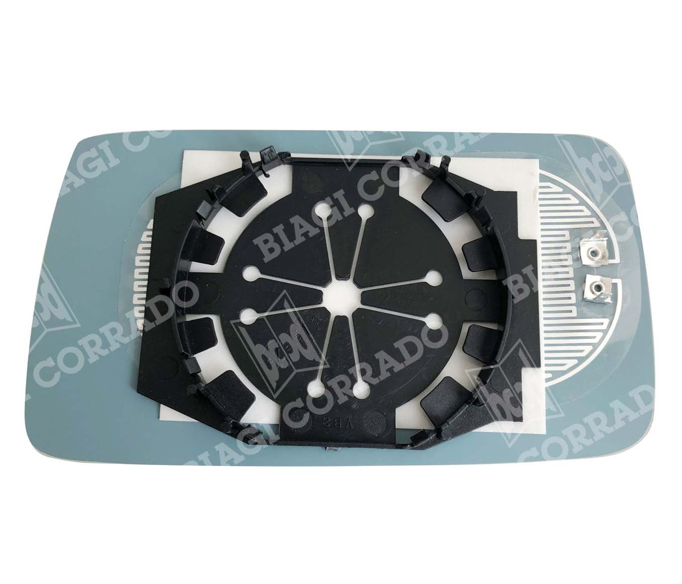 Piastra Vetro SPECCHIO RETROVISORE 905 DPR Destro DX Termico VOLKSWAGEN GOLF 1991-1997