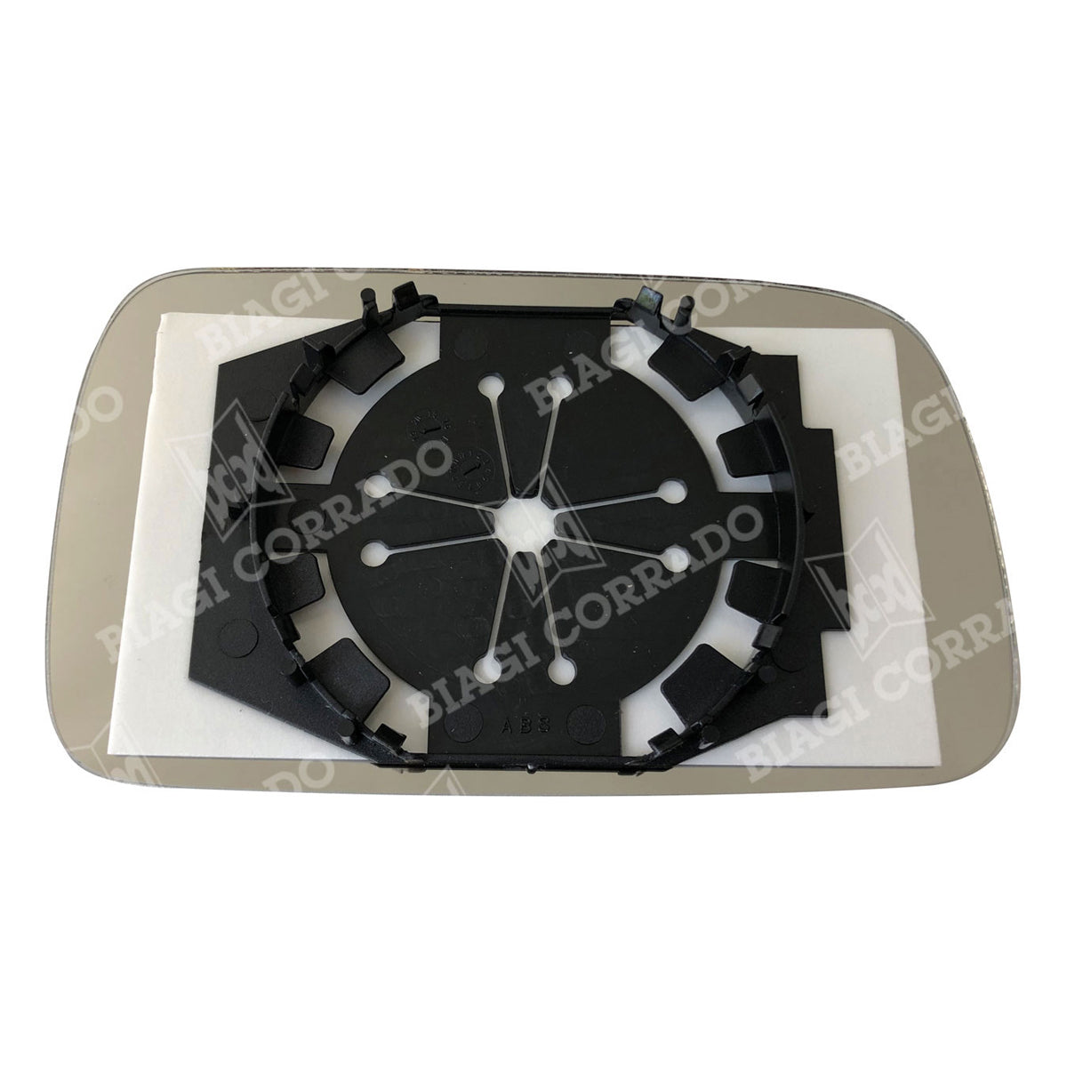 Piastra Vetro SPECCHIO RETROVISORE ASF907SP Sinistro SX Asferico VOLKSWAGEN POLO 1995-1999