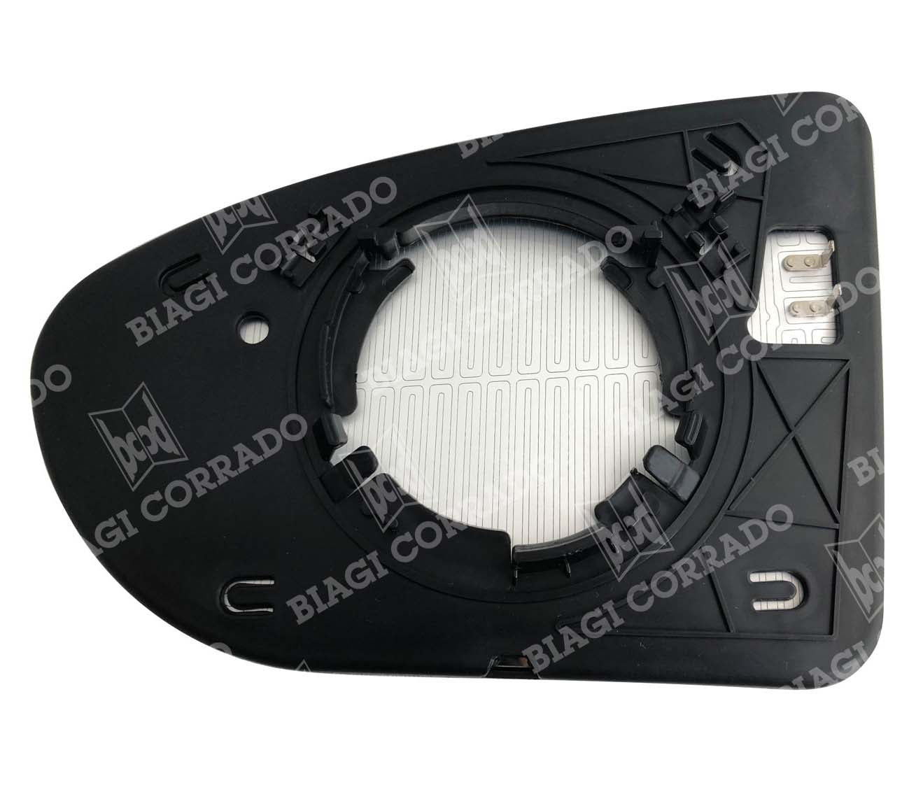 Piastra SPECCHIO RETROVISORE Destro DX NISSAN QASHQAI -2013
