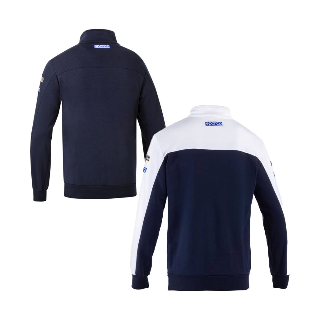 FELPA MEZZA ZIP MARTINI RACING SPARCO