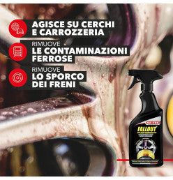 Fallout Iron Remover 500ml - Decontaminante cerchi e carrozzeria