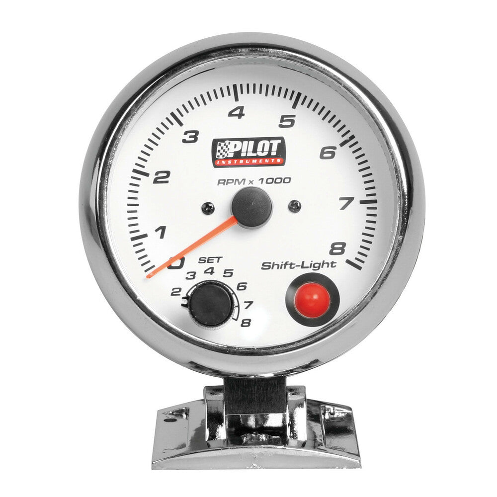 10008 - Contagiri 0-8000 RPM - Ø 3-3/4” (95 mm) - Blue-Light - 3/4/6 cilindri