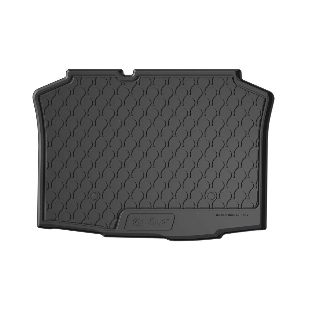 25257 - Vasca baule su misura in gomma sintetica - compatibile per Seat Ibiza 5p (06/08>05/17) - Seat Ibiza SC (10/08>05/17)