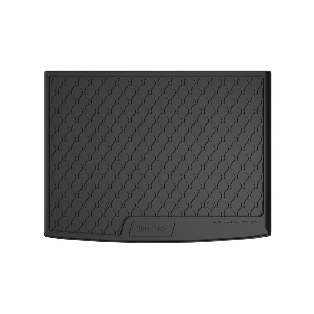 25370 - Vasca baule su misura in gomma sintetica - compatibile per Mercedes Classe B (10/11>01/19) baule alto