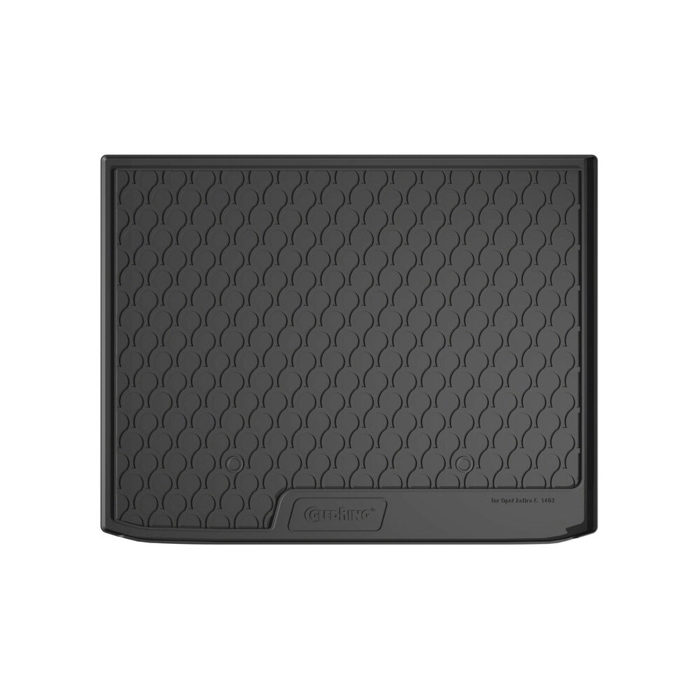 25372 - Vasca baule su misura in gomma sintetica - compatibile per Opel Zafira Tourer (11/11>12/19)