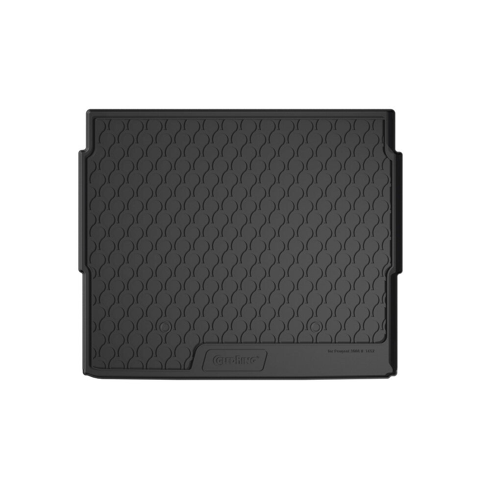 25376 - Vasca baule su misura in gomma sintetica - compatibile per Peugeot 3008 (10/16>) baule alto