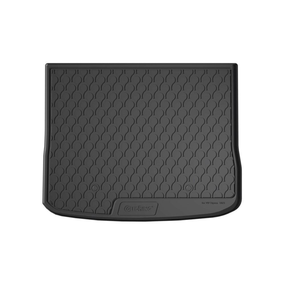 25387 - Vasca baule su misura in gomma sintetica - compatibile per Volkswagen Tiguan (12/07>04/16) baule alto