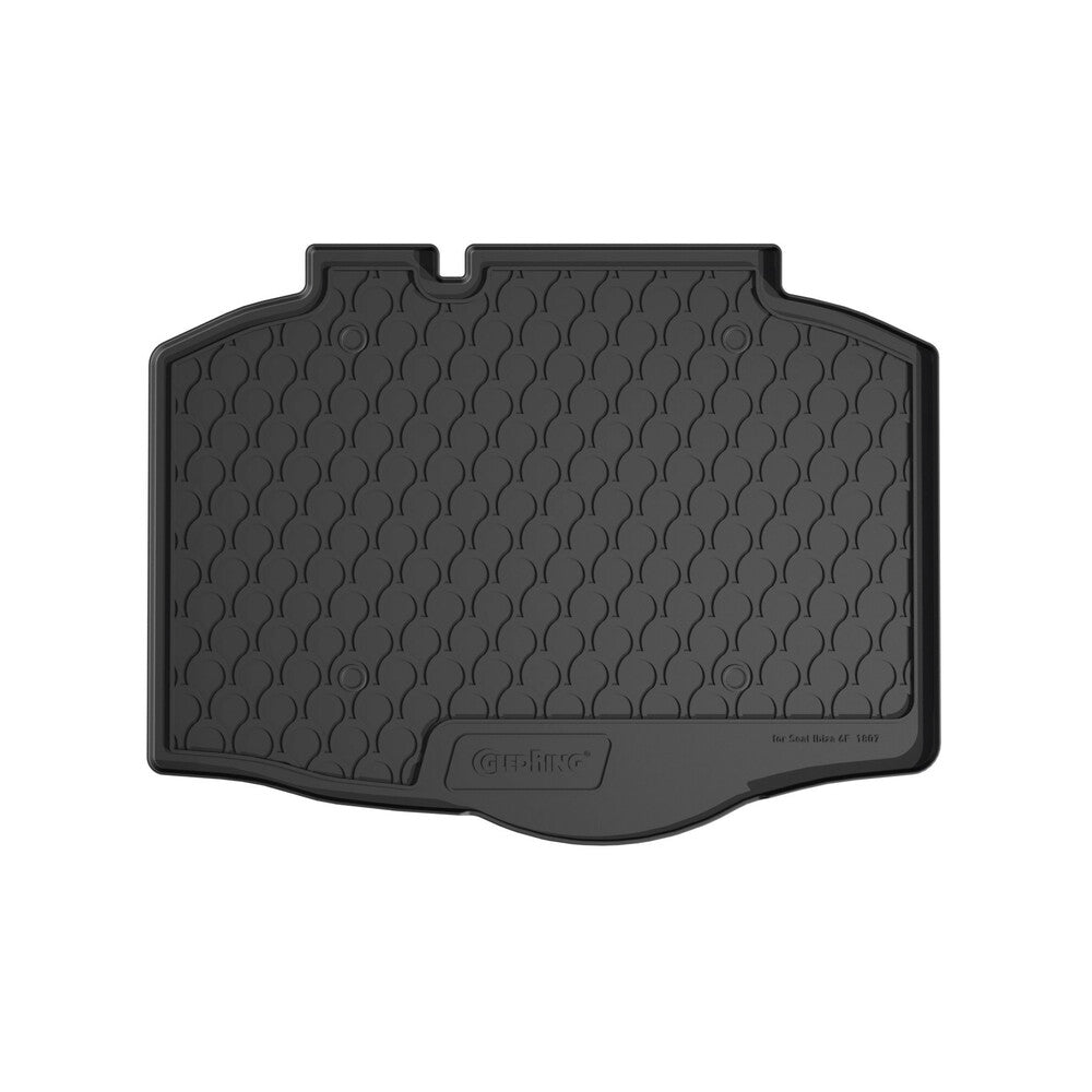 25399 - Vasca baule su misura in gomma sintetica - compatibile per Seat Ibiza 5p (06/17>) baule basso, no bi-fuel