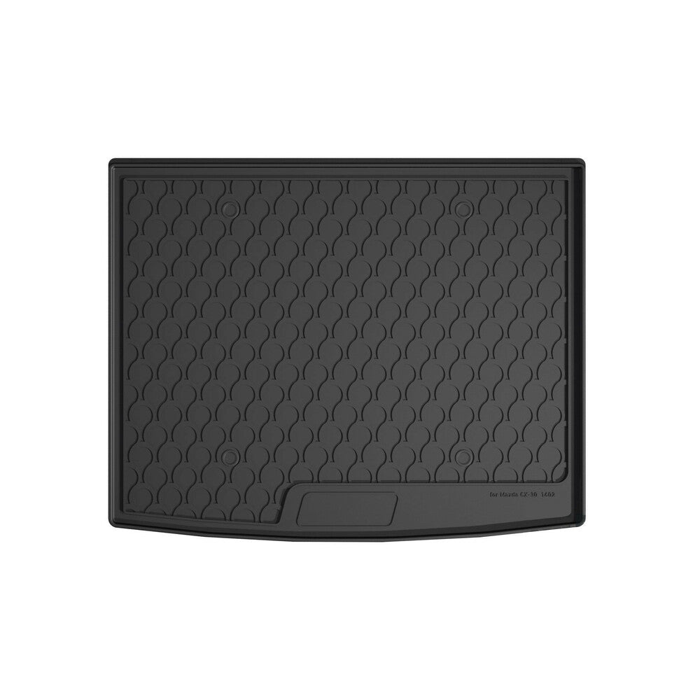 25420 - Vasca baule su misura in gomma sintetica - compatibile per Mazda CX-30 (09/19>) baule basso, no ruota di scorta