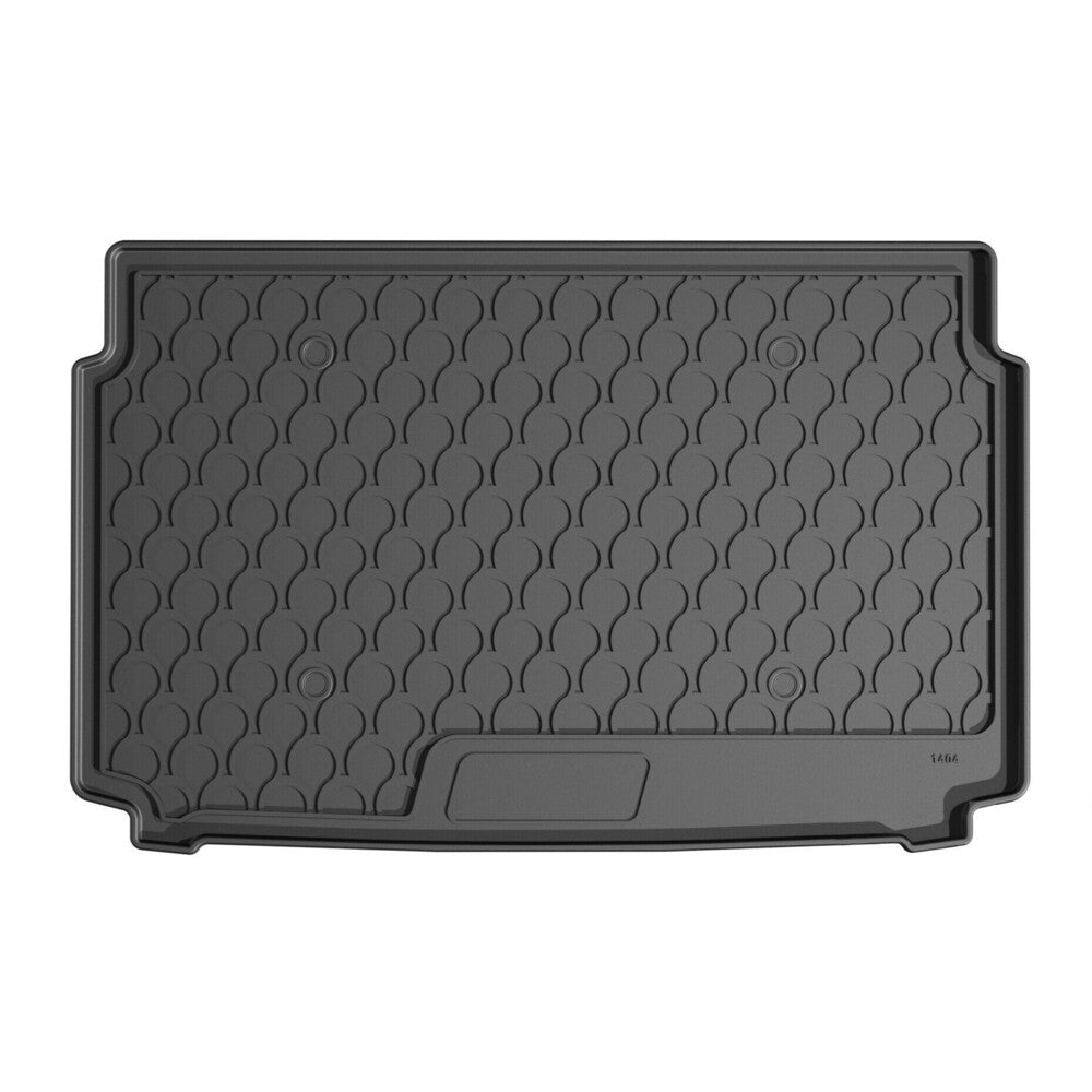 25436 - Vasca baule su misura in gomma sintetica - compatibile per Opel Mokka (11/20>) baule basso
