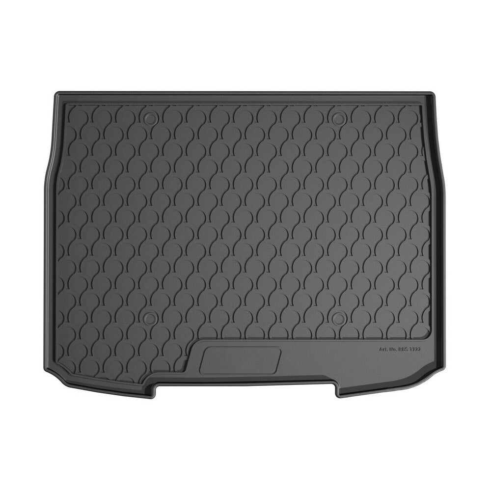25446 - Vasca baule su misura in gomma sintetica - compatibile per Mercedes Classe A 5p (06/18>) baule basso, no ibrida